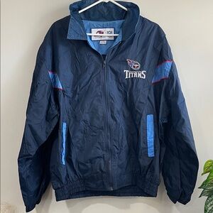Titans Dark Blue Jacket with Logo NFL